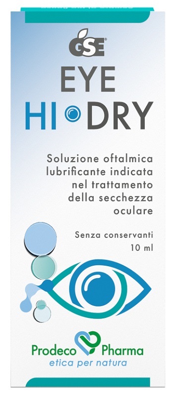 GSE EYE HI-DRY 10 ML - Parafarmacia Mostacciano