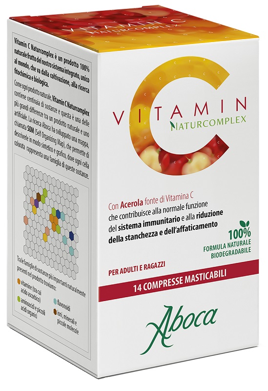 VITAMIN C NATURCOMPLEX 14 COMPRESSE - Parafarmacia Mostacciano