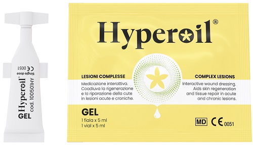 HYPEROIL GEL FIALA 5 ML LESIONI COMPLESSE - Parafarmacia Mostacciano