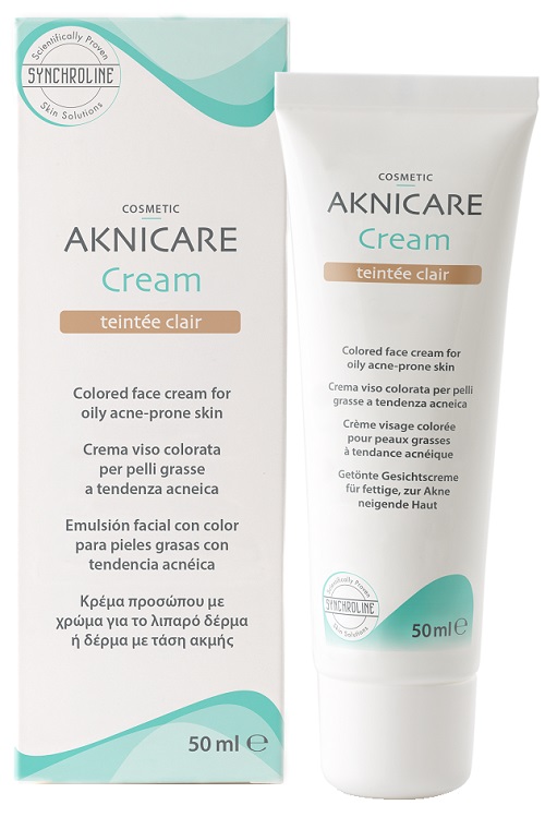 AKNICARE CREAM TEINTEE CLAIR 50 ML - Parafarmacia Mostacciano