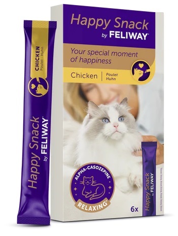 FELIWAY HAPPY SNACK POLLO 6 STICKS - Parafarmacia Mostacciano