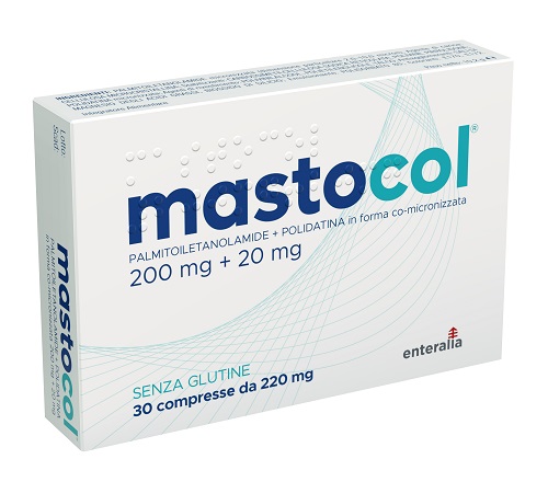 MASTOCOL 30 PALMITOILETANOLAMIDE 200 MG + POLIDATINA FORMA CO MICRONIZZATA 20 MG 30 COMPRESSE - Parafarmacia Mostacciano