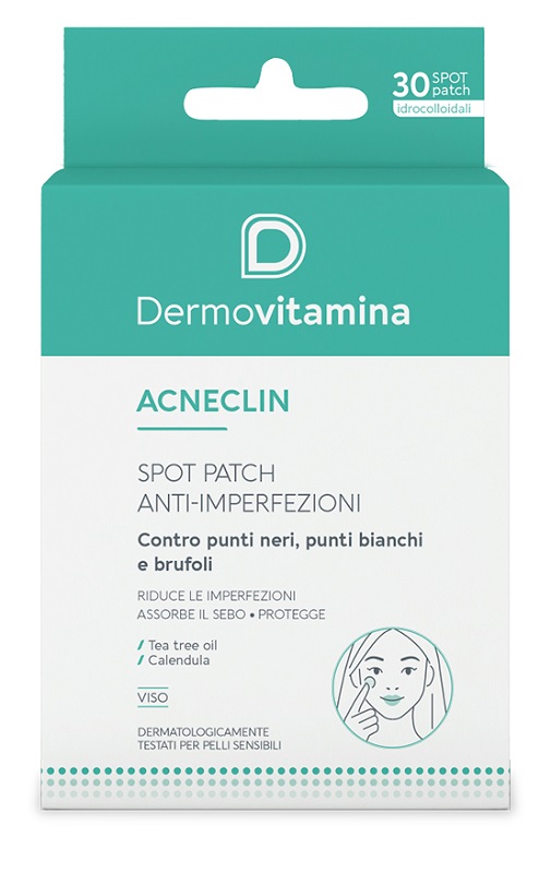DERMOVITAMINA ACNECLIN PATCH ANTIMPERFEZIONI 30 PEZZI - Parafarmacia Mostacciano