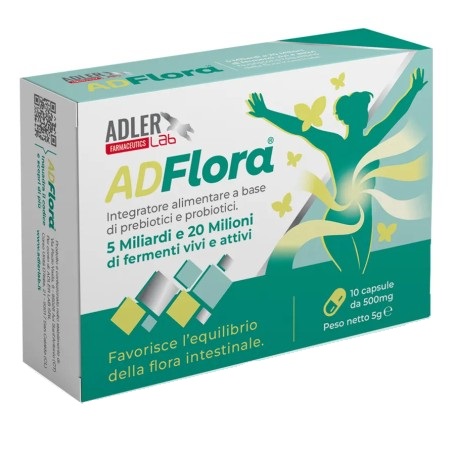 ADFLORA 10 CAPSULE - Parafarmacia Mostacciano