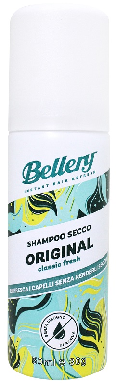 BELLERY ORIGINAL SHAMPOO SECCO 50 ML - Parafarmacia Mostacciano