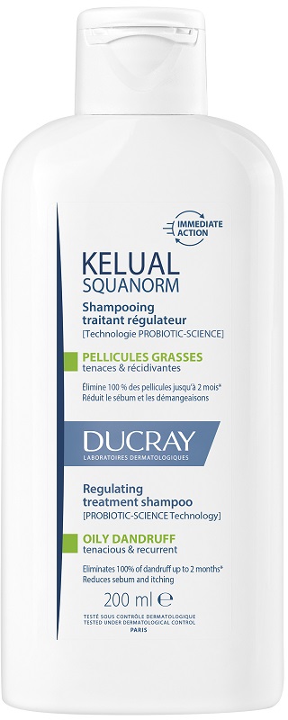 KELUAL SQUANORM SHAMPOO ANTI FORFORA GRASSA 200 ML - Parafarmacia Mostacciano