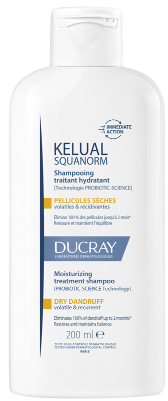 KELUAL SQUANORM SHAMPOO ANTI FORFORA SECCA 200 ML - Parafarmacia Mostacciano