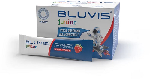 BLUVIS JUNIOR FRAGOLA 20 STICK - Parafarmacia Mostacciano