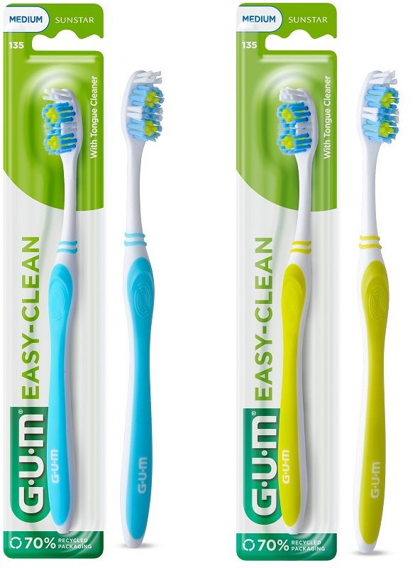 GUM EASY CLEAN TOOTHBRUSH - Parafarmacia Mostacciano