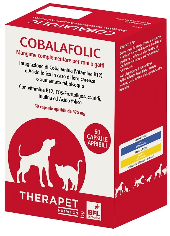 COBALAFOLIC THERAPET 60 CAPSULE - Parafarmacia Mostacciano
