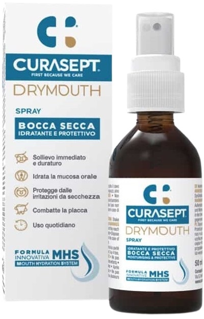 CURASEPT DRYMOUTH SPRAY 50 ML - Parafarmacia Mostacciano