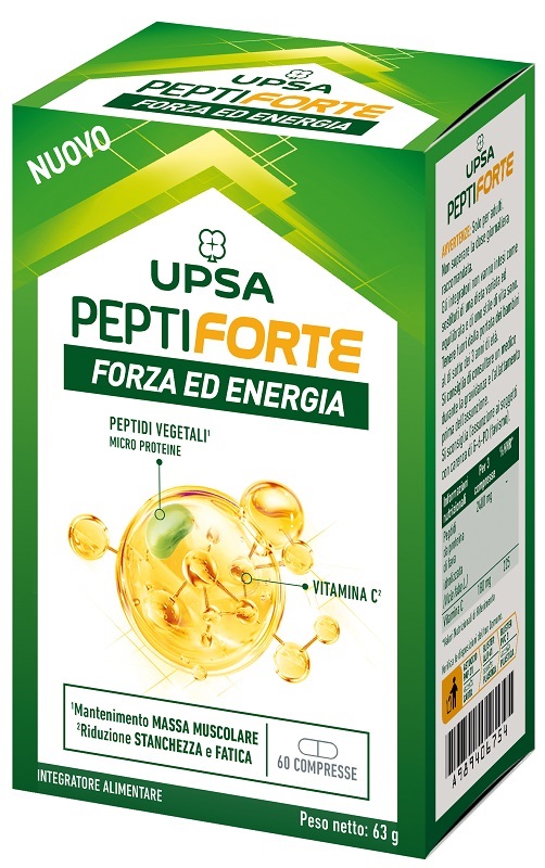 UPSA PEPTIFORTE 60 COMPRESSE - Parafarmacia Mostacciano