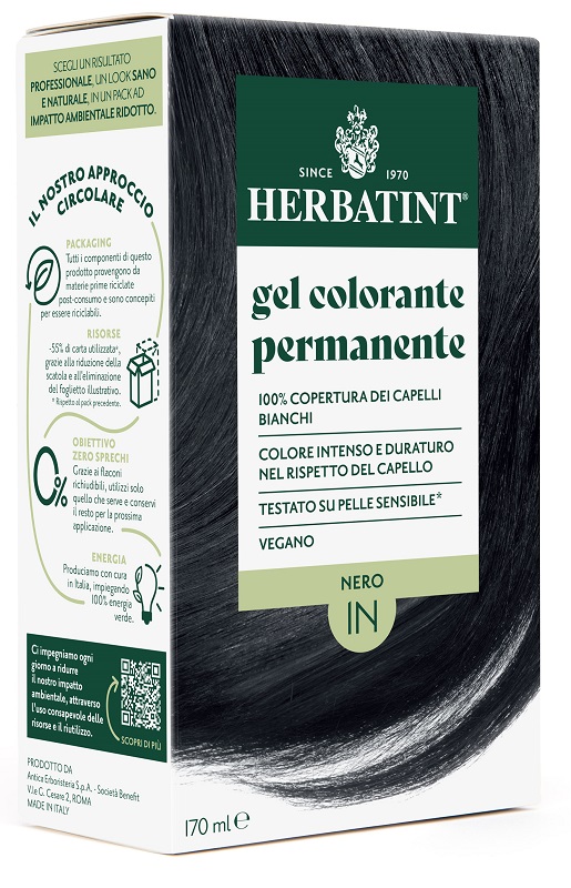 HERBATINT 1N NERO 170 ML - Parafarmacia Mostacciano