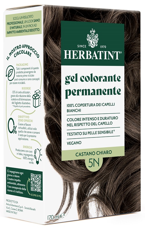 HERBATINT 5N CASTANO CHIARO 170 ML - Parafarmacia Mostacciano