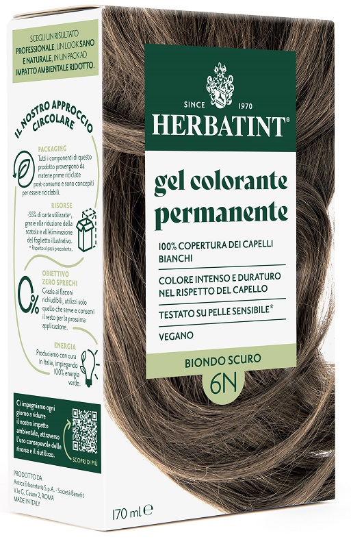 HERBATINT 6N BIONDO SCURO 170 ML - Parafarmacia Mostacciano