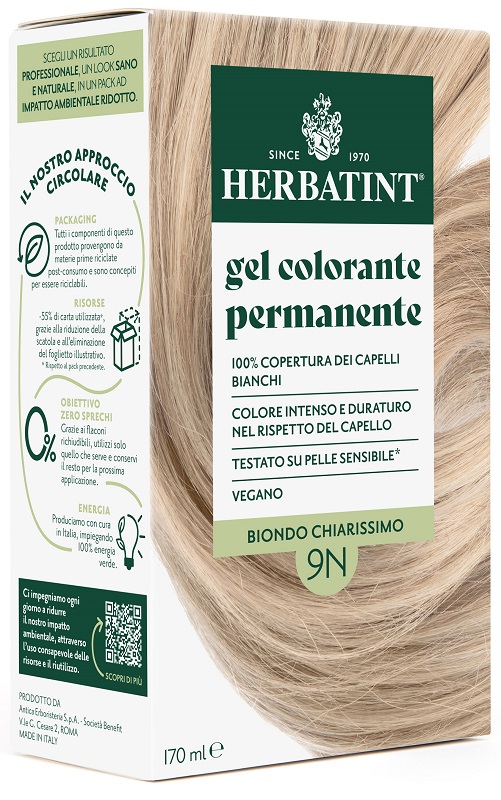 HERBATINT 9N BIONDO CHIARISSIMO 170 ML - Parafarmacia Mostacciano