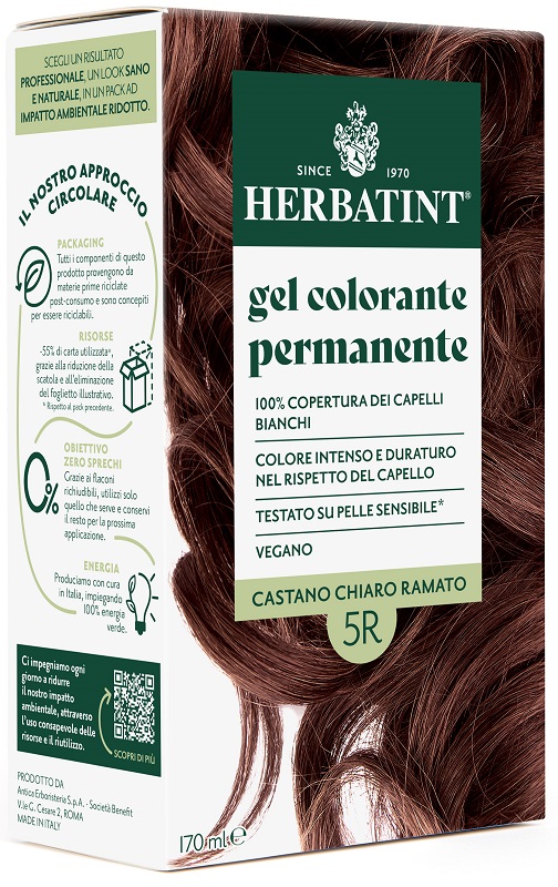 HERBATINT 5R CASTANO CHIARO RAMATO 170 ML - Parafarmacia Mostacciano