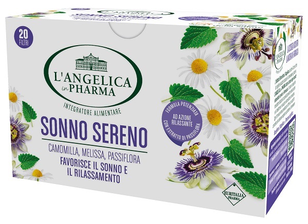 L'ANGELICA TISANA SONNO SERENO 20 FILTRI - Parafarmacia Mostacciano