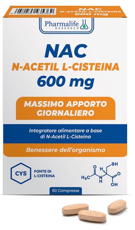 NAC 600MG 60 COMPRESSE - Parafarmacia Mostacciano