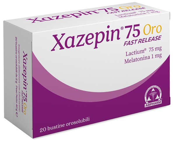 XAZEPIN 75 ORO FAST RELEASE 20 BUSTINE - Parafarmacia Mostacciano