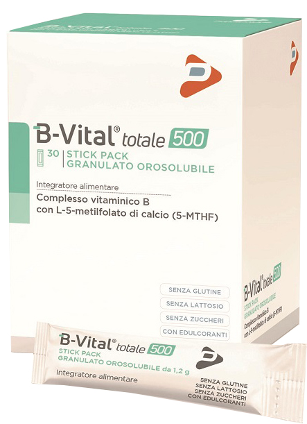 B-VITAL TOTALE 500 30 STICK PACK DA 1,2 G - Parafarmacia Mostacciano