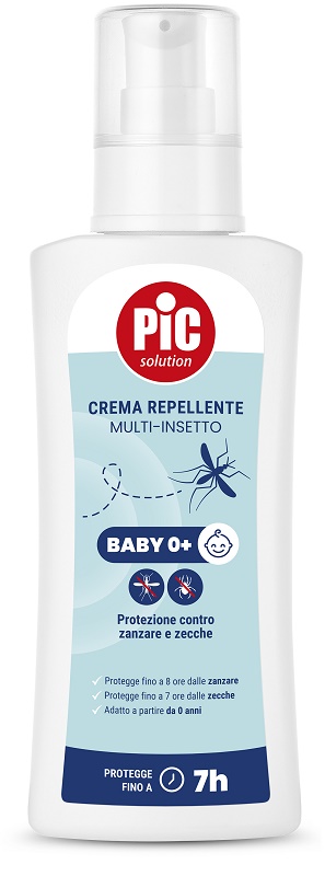 PIC SOLUTION CREMA REPELLENTE MULTI-INSETTO BABY 0+ 100 ML - Parafarmacia Mostacciano