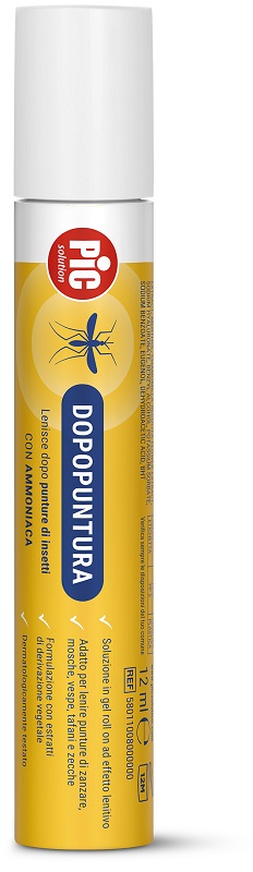 PIC SOLUTION DOPOPUNTURA CON AMMONIACA 12 ML - Parafarmacia Mostacciano