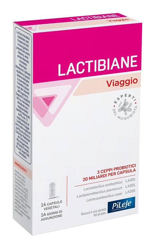 LACTIBIANE VIAGGIO 14 CAPSULE VEGETALI - Parafarmacia Mostacciano