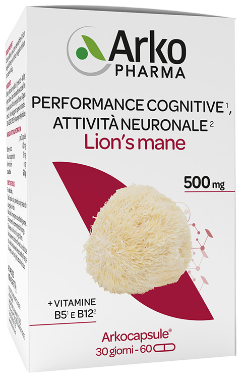 ARKOCAPSULE LION'S MANE 60 CAPSULE - Parafarmacia Mostacciano